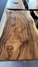Tavoli in Legno Massello di Acacia Thai - 230cm