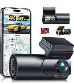 Dash cam auto 4K fronte/retro  D600Pro - Nuova