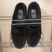 Loafers neri Bata in pelle scamosciata – taglia 41