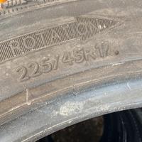 Gomme invernali e estive 225/45/17