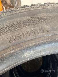 Gomme invernali e estive 225/45/17