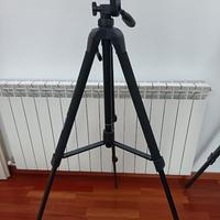 Canon 350D + obiettivi + zaino + cavallletto