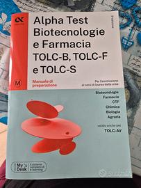 Alpha test TOLC-B, TOLC-F e TOLC-S
