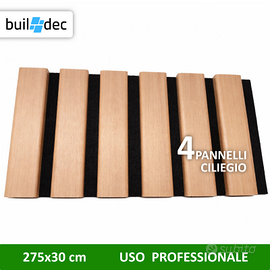 Rivestimento fonoassorbente in legno Akushield