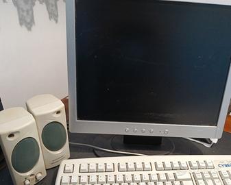  monitor  Acer con casse e tastiera