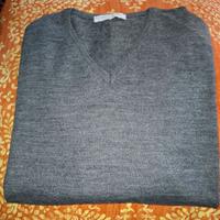 MAGLIONE UOMO MISTO LANA COLORE ANTRACITE