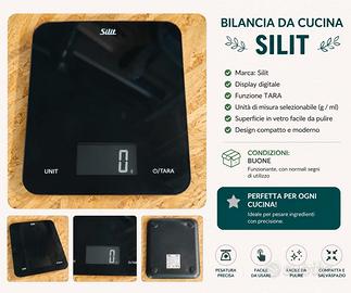 Bilancia da cucina digitale Silit