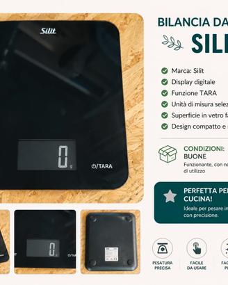 Bilancia da cucina digitale Silit