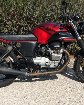 Moto Guzzi Breva 750 - Custom Brat Scrambler