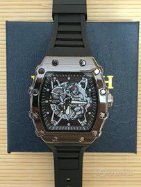 Orologio Uomo modello Richard M. Scheletrato Nero