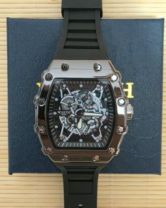 Orologio Uomo modello Richard M. Scheletrato Nero