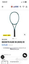 Racchetta Wilson Blade 98 16x19 nuova