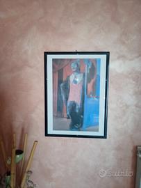 Litografia "Il pagliaccio" di G. Melarangelo