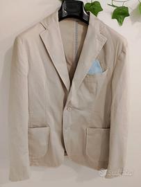 giacca uomo cotone tg 52