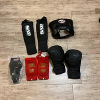 attrezzatura per arti marziali