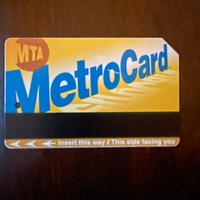 Metrocard NewYork 2009