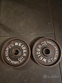 Dischi originali Weider 10kg