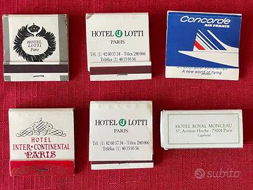 Fiammiferi vintage parigini.