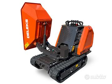 Mini Dumper cingolato idrostatico,scarico laterale