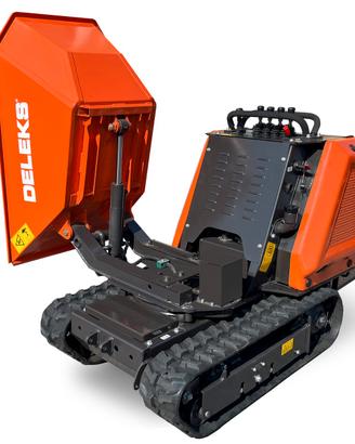 Mini Dumper cingolato idrostatico,scarico laterale