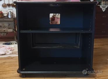 Mobile porta TV in legno nero