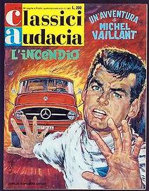 L'incendio, fumetto di Michel Vaillant