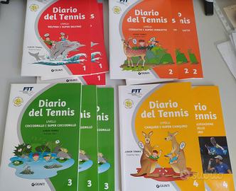 11 Libri FIT il diario del tennis 