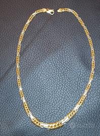 Collier in oro bianco e giallo Damiani