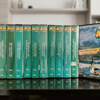 DeAgostini, Conoscere le Alpi, 12 VHS, completa