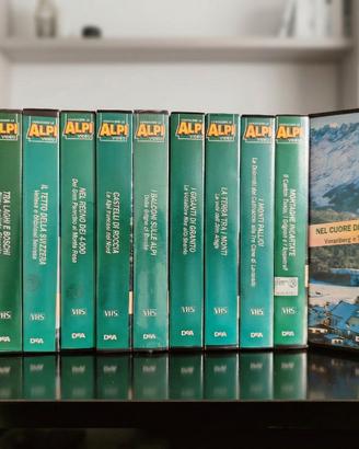 DeAgostini, Conoscere le Alpi, 12 VHS, completa