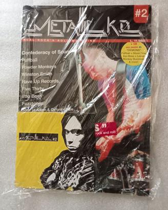 Fanzine Metallic K.O. #2  - Claudio Sorge L.Frazzi
