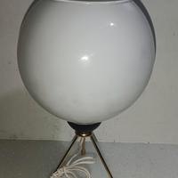 lampade da tavolo vintage Ottone e Sfere.