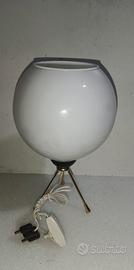 lampade da tavolo vintage Ottone e Sfere.
