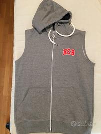 Gilet felpa senza maniche tg. S