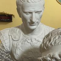 Busto in gesso - Giulio Cesare