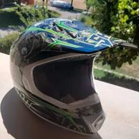 casco motocross SHOT taglia 53-54