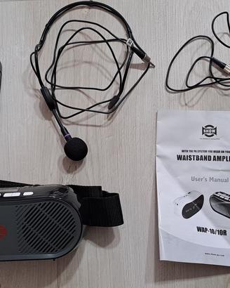 Amplificatore portatile Show Wap 10R