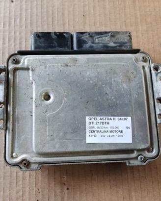 Centralina motore OPEL ASTRA H 1700cc DTI 2005