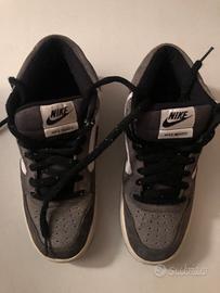 Scarpe alte Nike Renzo bianche grigie