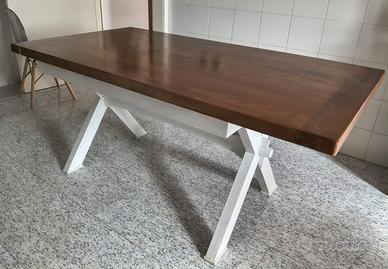 Tavolo legno massello artigianale DESIGN