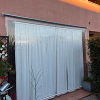 Tenda a rullo trasparente