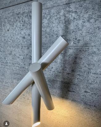 2 Lampade a Sospensione Nemo Tubes 3