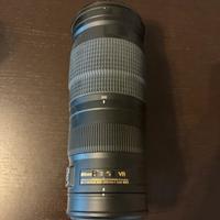 Nikon 200-500mm f/5.6E VR perfetto + paraluce