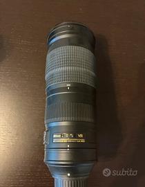 Nikon 200-500mm f/5.6E VR perfetto + paraluce