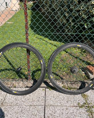 Coppia ruote Mavic Cosmic Carbone 40 Elite