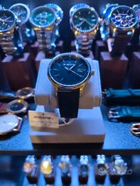 Orologio Bluespirit Attrazione Pelle Nero Nuovo