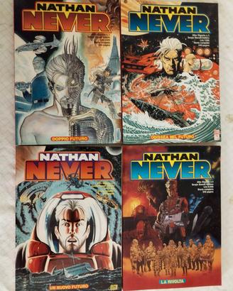 Nathan Never Gigante  primi 4 numeri 