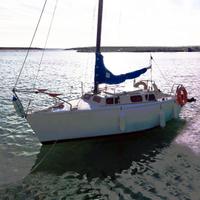 Barca a vela m 5,60 con deriva mobile