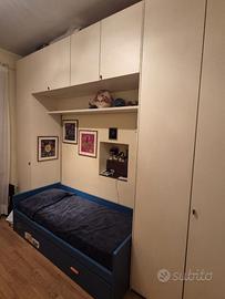 ARMADIO CONFALONE a ponte + letto (anche separati)