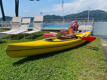 Canoa Feuillette biposto in vetroresina – Perfette